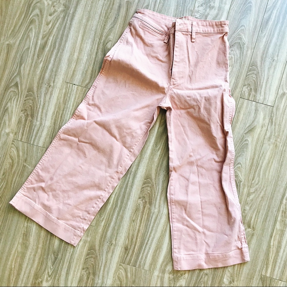 Madewell Emmett Wide-Leg Crop Pants